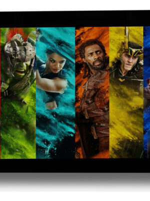 Cuadro Thor Ragnarok 3 412 40x53 Mdf Memoestampados
