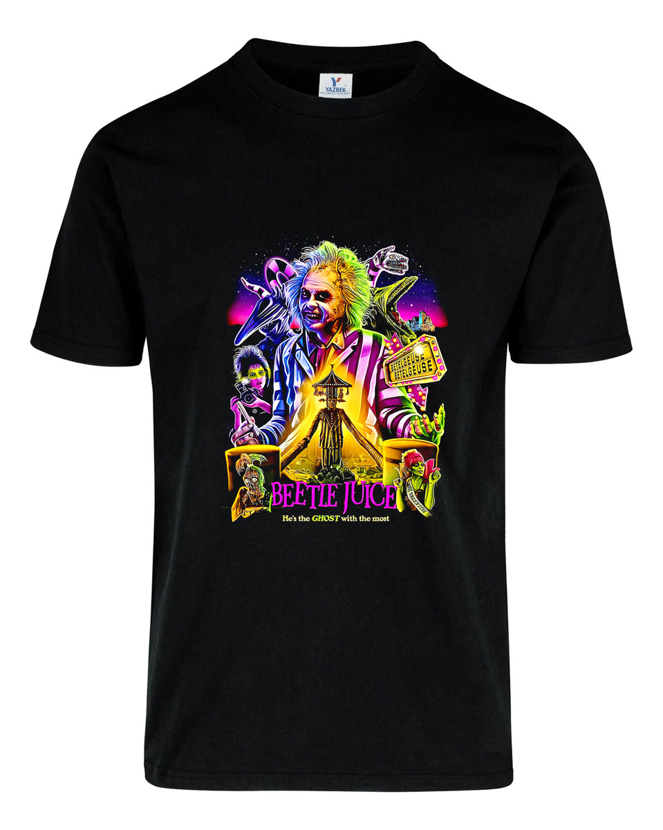 Remera: Beetle Juice 3 Memoestampados