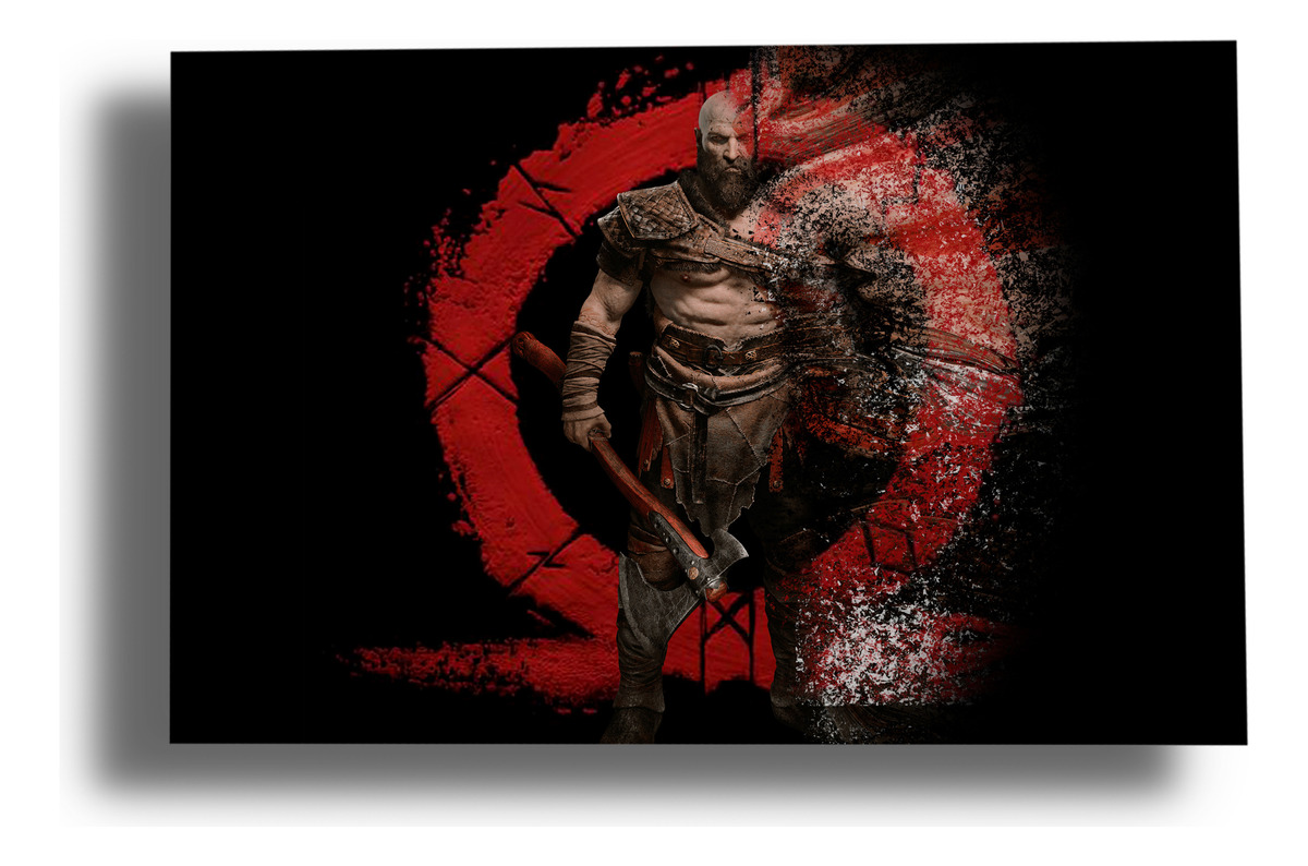 Cuadro 209 Kratos 30x40 Mdf Memoestampados