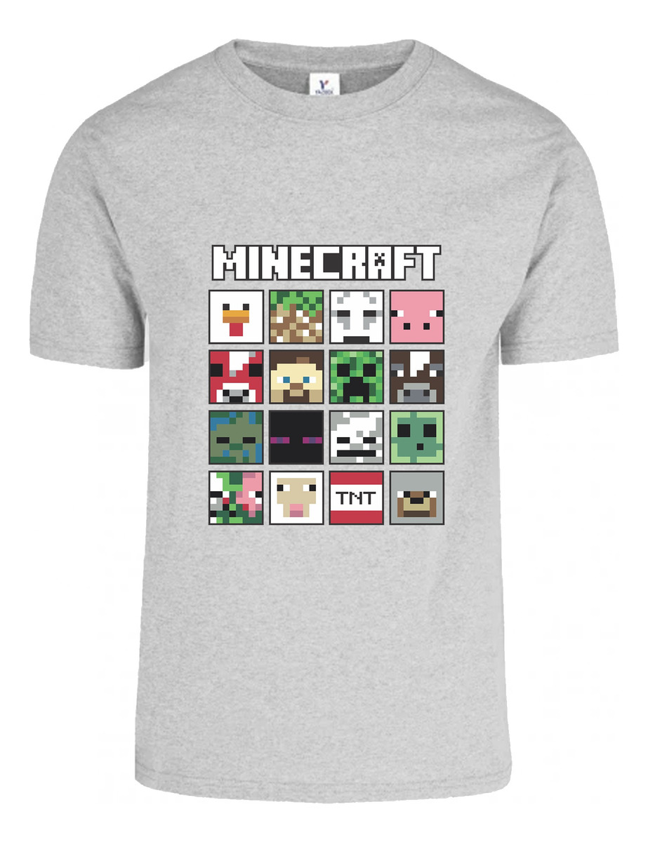 Remera: Minecraft Faces Memoestampados - Imagen 23