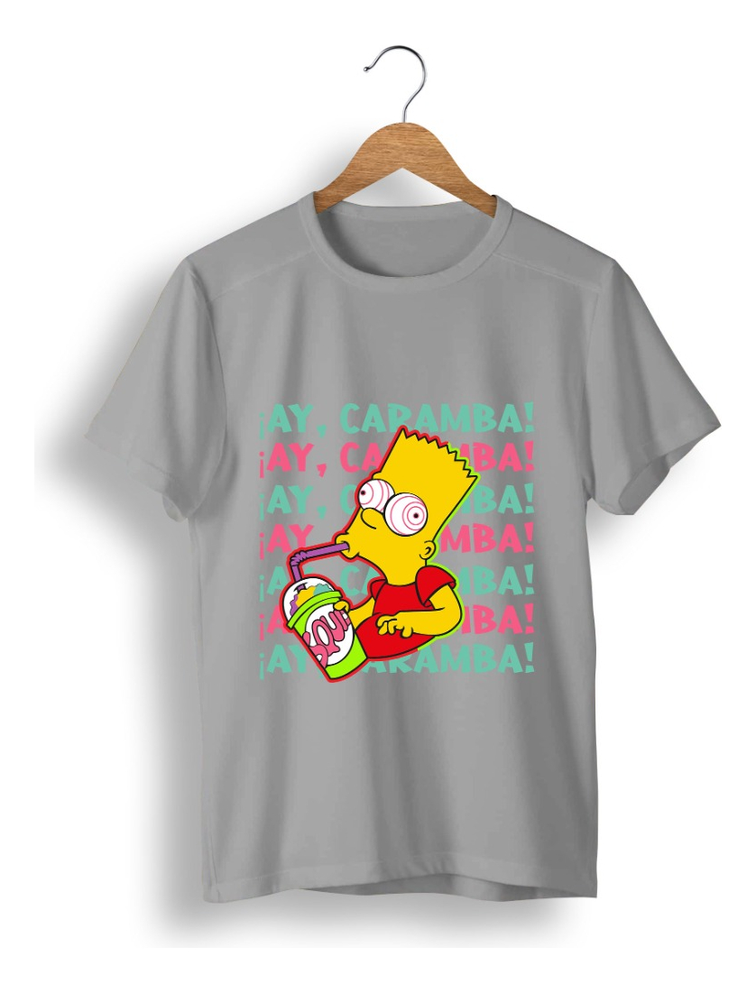 Remera: Bart Ay Caramba Memoestampados - Imagen 20