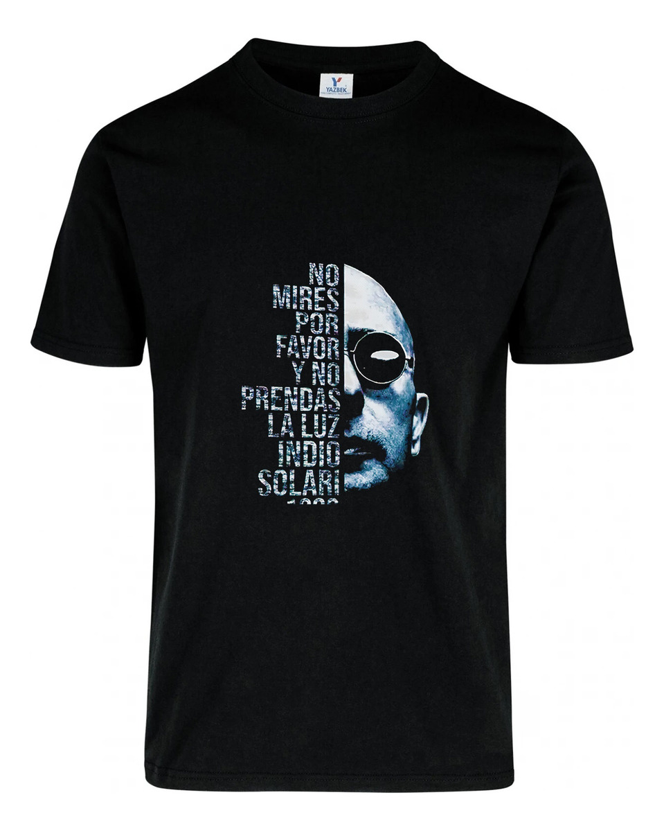 Remera Indio Solari ¡¡no Mires Por Favor!! Memoestampados - Imagen 2