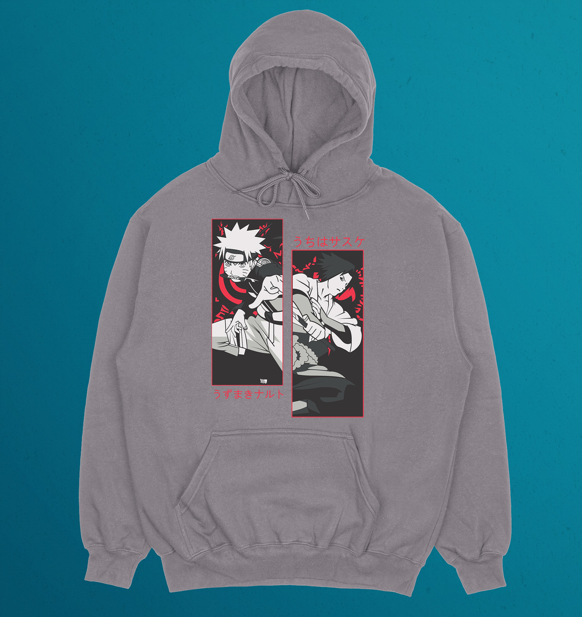 Canguro Naruto Y Uchiha Anime Memoestampados - Imagen 11