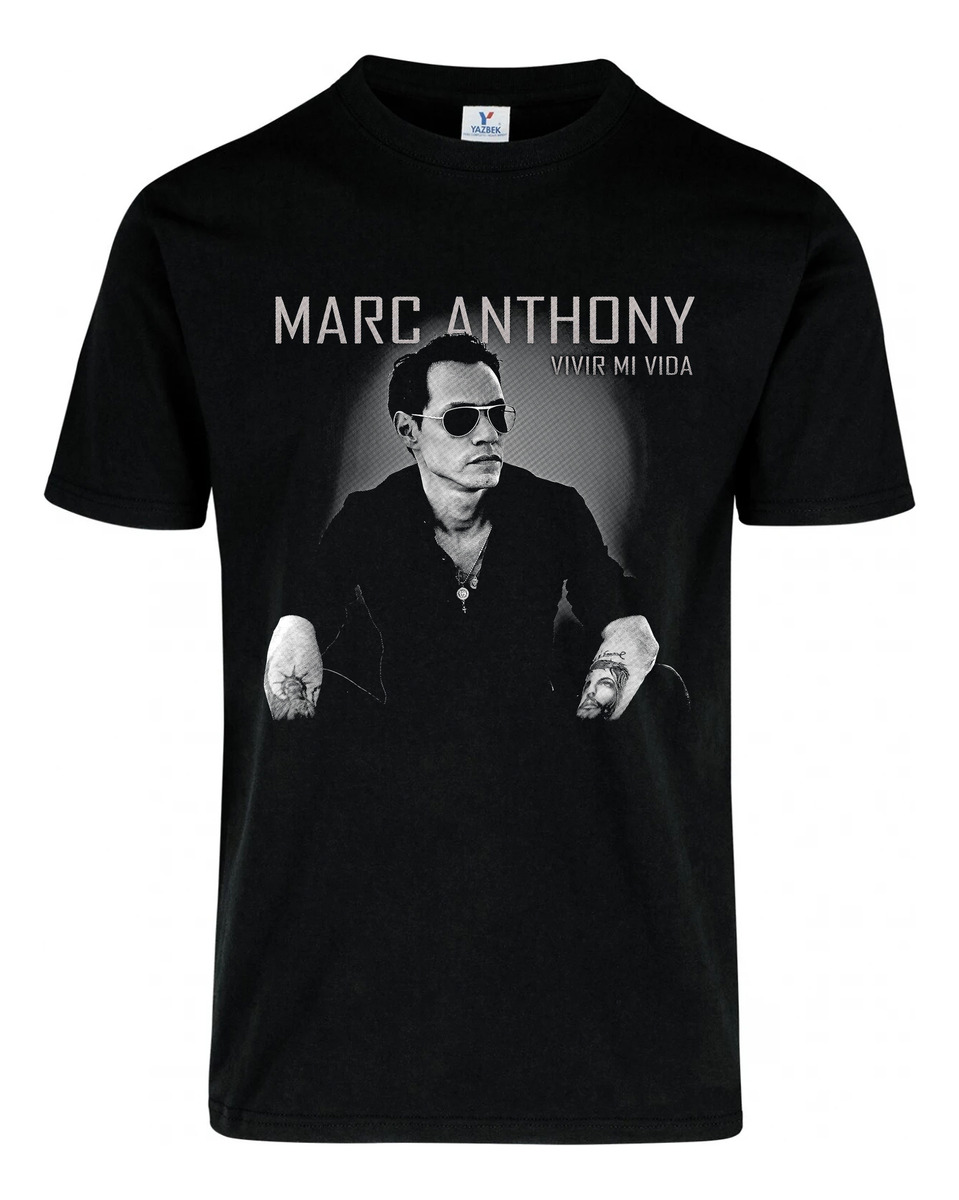 Remera: Marc Anthony Vivir La Vida Memoestampados