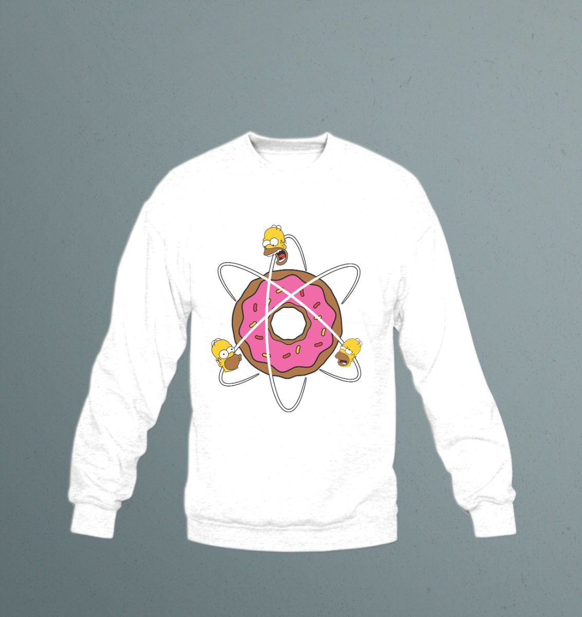 Buzo Homer Atom Donnut Memoestampados - Imagen 8