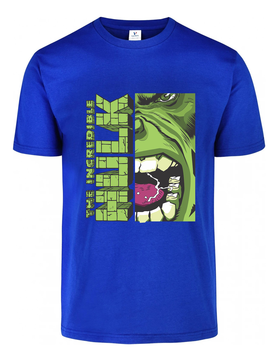 Remera: The Incredible Hulk Memoestampados - Imagen 7
