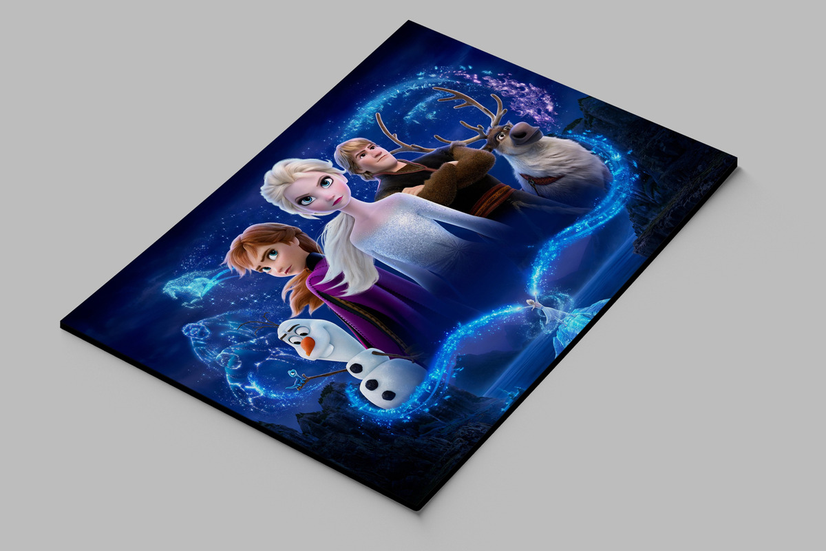 Cuadro 233 Frozen 2 40x53 Mdf Memoestampados - Imagen 3