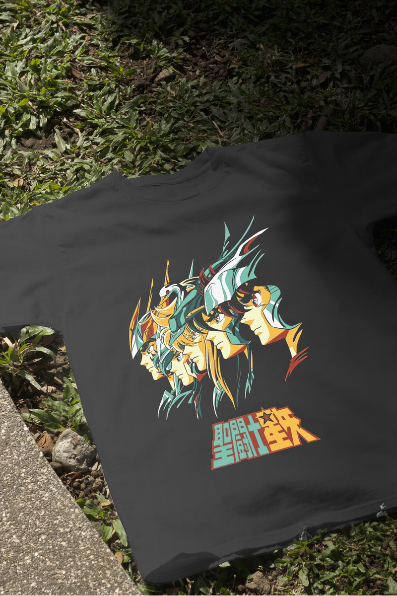 Remera: Caballeros Del Zodiaco 01 Memoestampados - Imagen 3