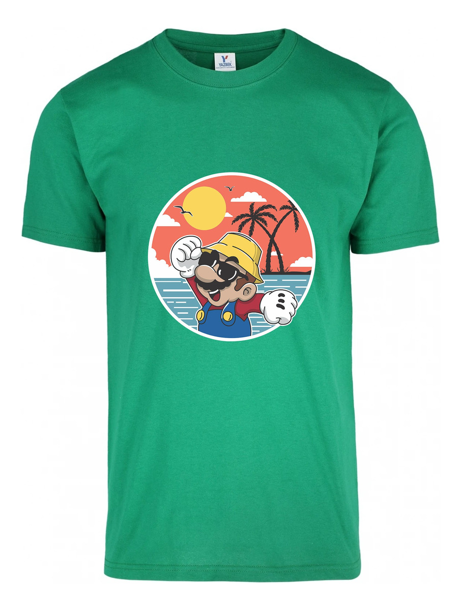 Remera: Mario Beach Memoestampados - Imagen 7