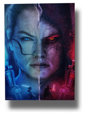 Cuadro 282 Star Wars 2 70x100 Mdf Memoestampados