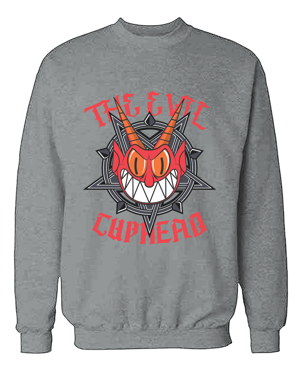 Buzo The Evil Cuphead Memoestampados - Imagen 8