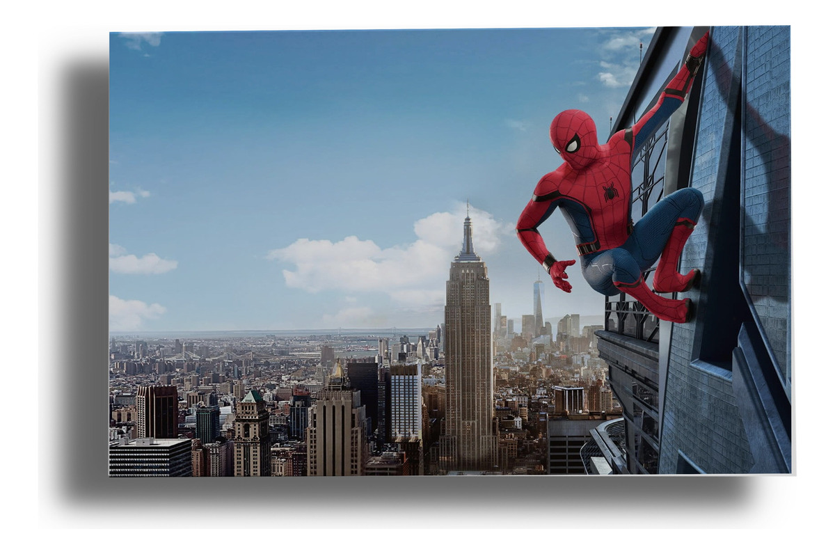 Cuadro 216 Marvel Spider-man 70x100 Mdf Memoestampados
