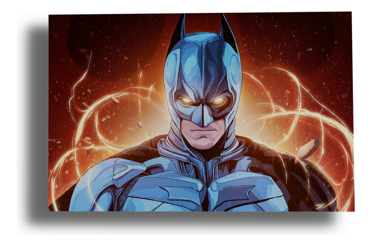 Cuadro Batman Comic 556 50x70 Lienzo Memoestampados