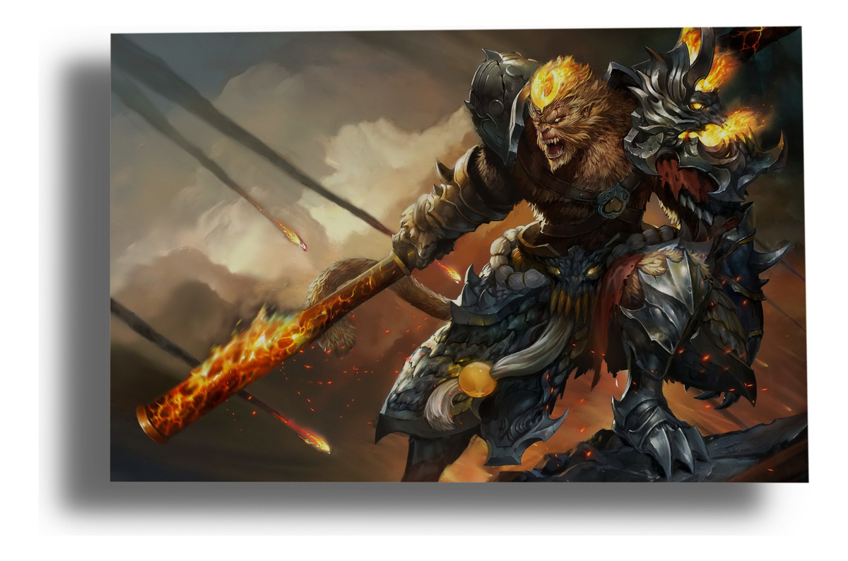 Cuadro League Of Legends 384 40x53 Mdf Memoestampados