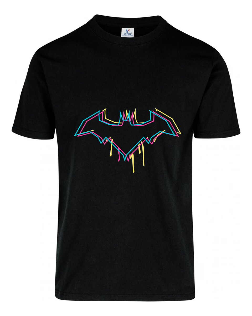 Remera Batman Logo Colores Memoestampados - Imagen 2