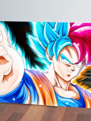 Cuadro Dragon Ball Z Goku 362 30x40 Mdf Memoestampados