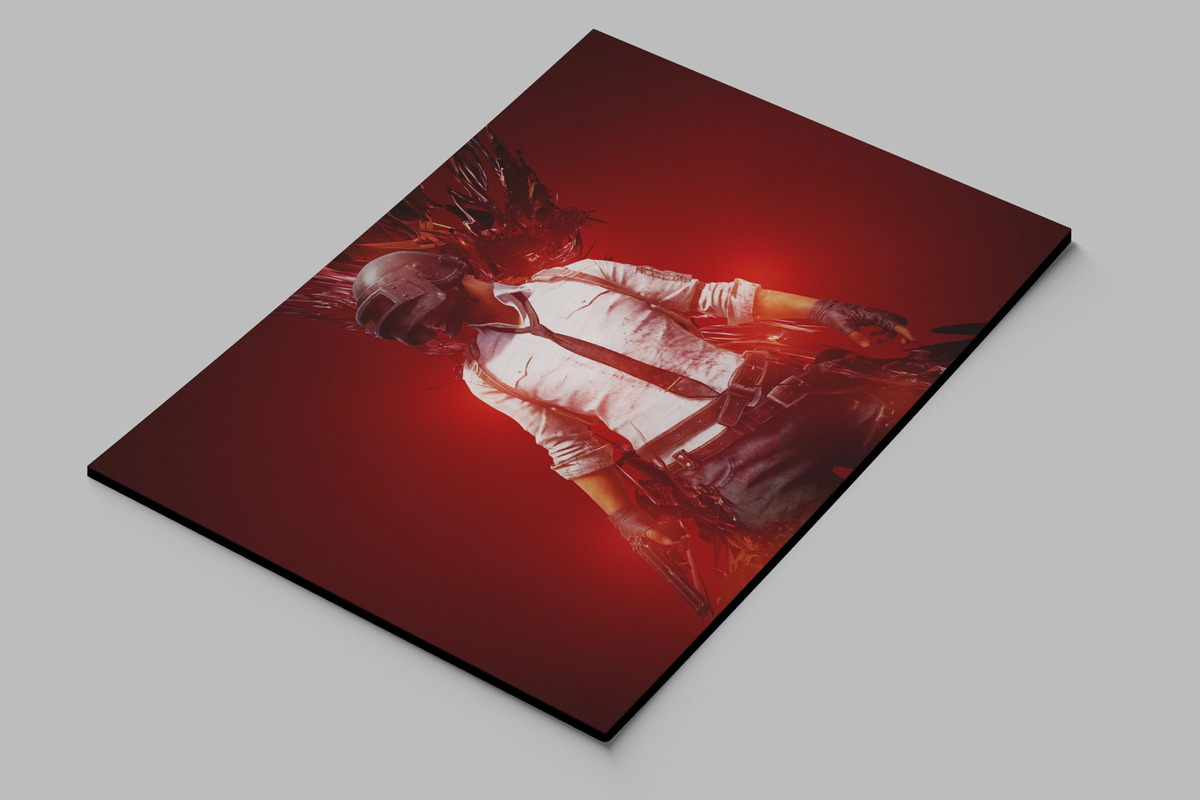 Cuadro 248 Pubg 2 50x70 Mdf Memoestampados - Imagen 2