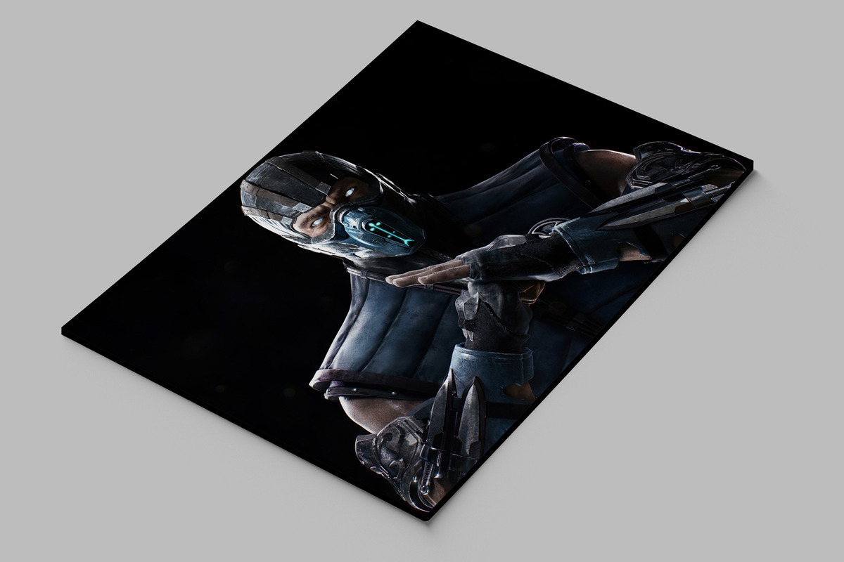 Cuadro Mortal Kombat X 394 50x70 Mdf Memoestampados - Imagen 2
