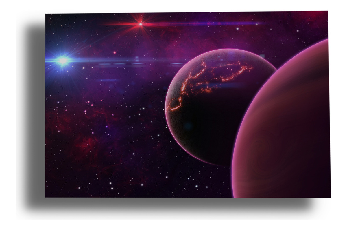 Cuadro Espacio 564 70x100 Mdf Memoestampados