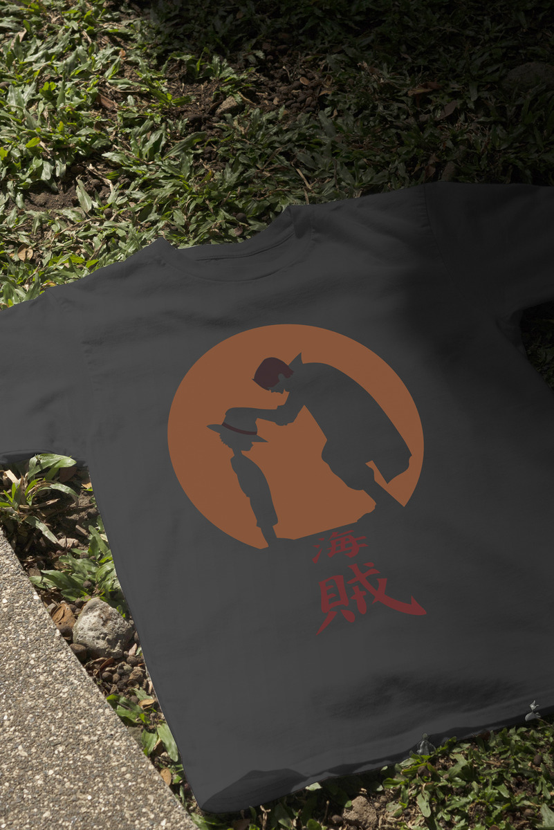 Remera: Shanks Luffy Memoestampados - Imagen 3