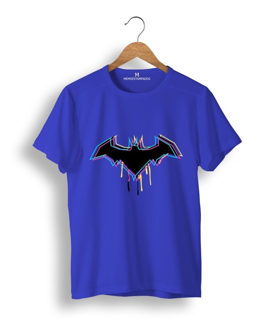 Remera Batman Logo Colores Memoestampados - Imagen 16