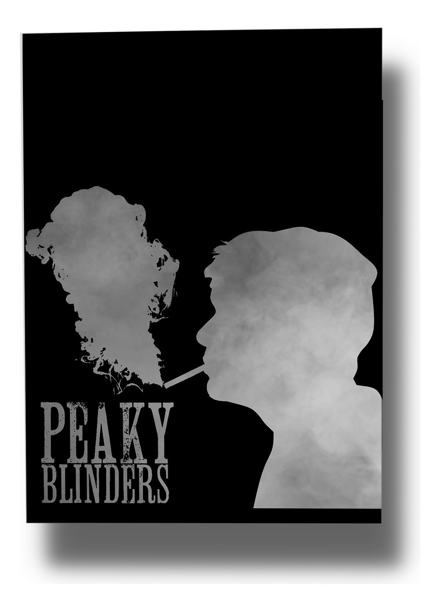 Cuadro 306 Peaky Blinders 70x100 Mdf Memoestampados