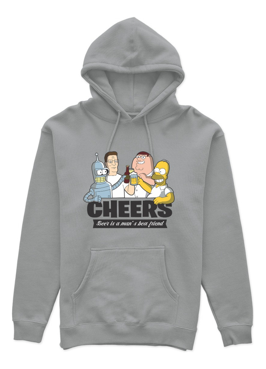 Canguro Cheers Beer Is A Man´s Best Friend Memoestampados - Imagen 4