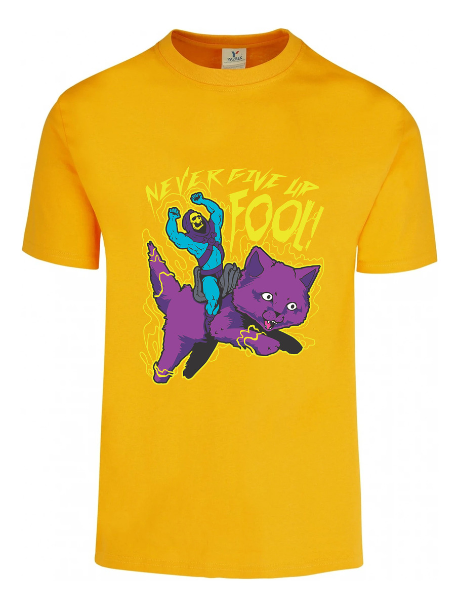 Remera: Never Give Up Fool Memoestampados - Imagen 11