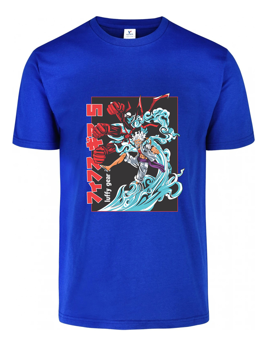 Remera: Luffy Gear 5, 01 Memoestampados - Imagen 6