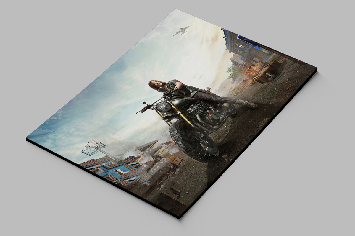 Cuadro 300 Walking Dead 70x100 Mdf Memoestampados - Imagen 2