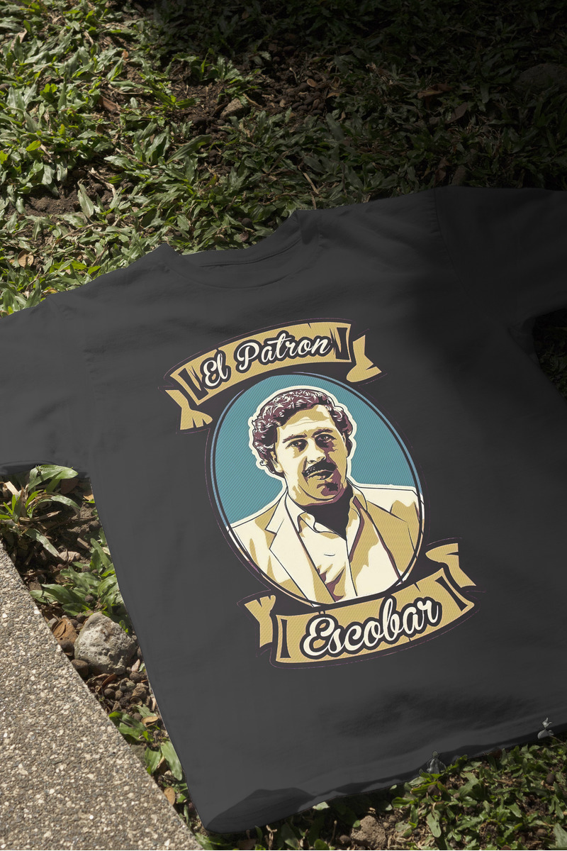 Remera: Pablo Escobar 05 Memoestampados - Imagen 3