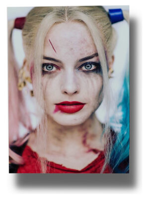Cuadro 195 Harley Quinn, Margot 70x100 Mdf Memoestampados
