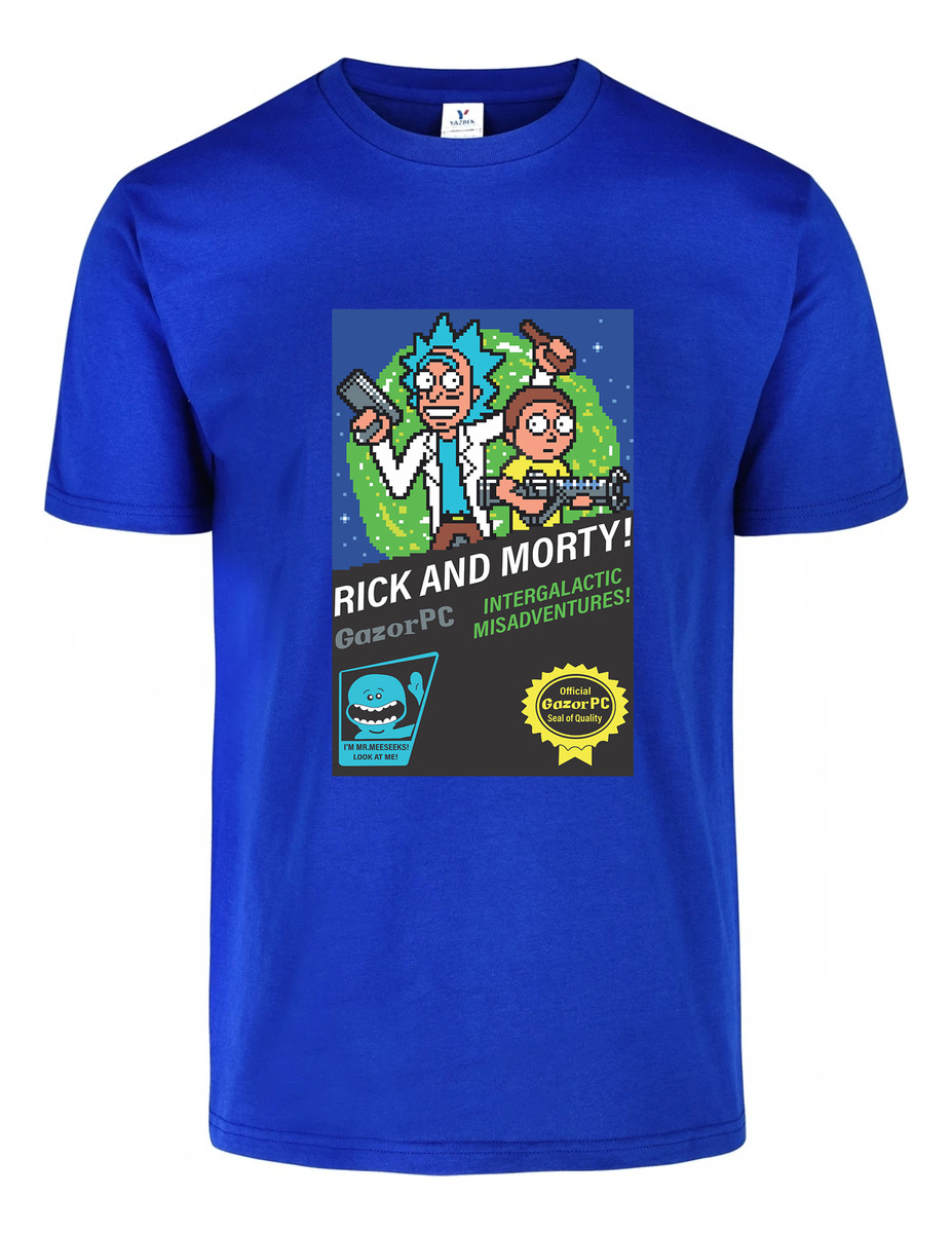 Remera: Pixel Rick Y Morty Memoestampados - Imagen 6