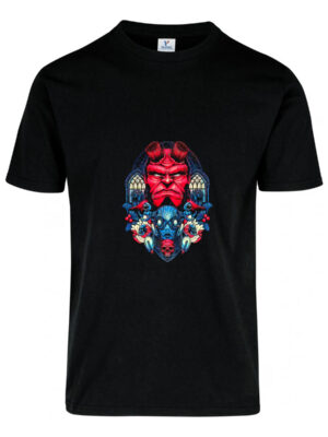 Remera: Hellboy Memoestampados
