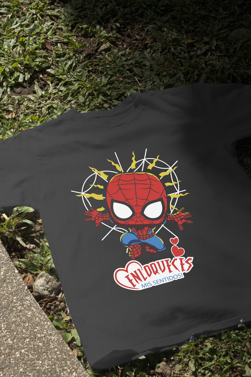 Remera Regalos San Valentin, Spider Love Precio Por 2 Uni - Imagen 5