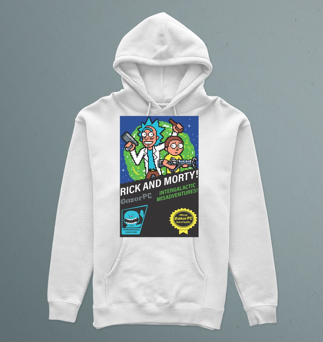 Canguro Pixel Rick Y Morty Memoestampados - Imagen 16
