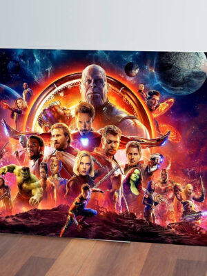 Cuadro 213 Marvel Avengers 70x100 Mdf Memoestampados