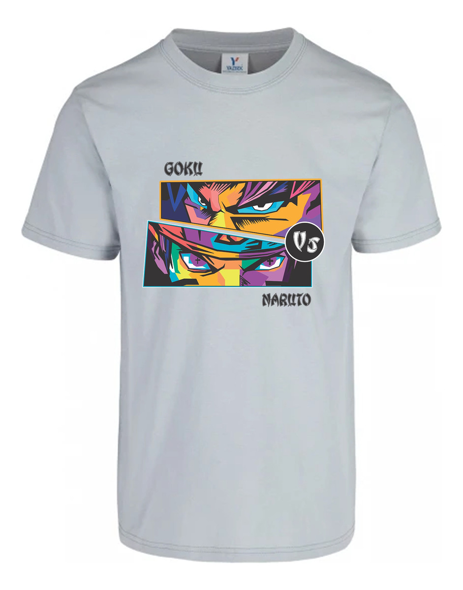 Remera: Goku Vs Naruto Memoestampados - Imagen 31