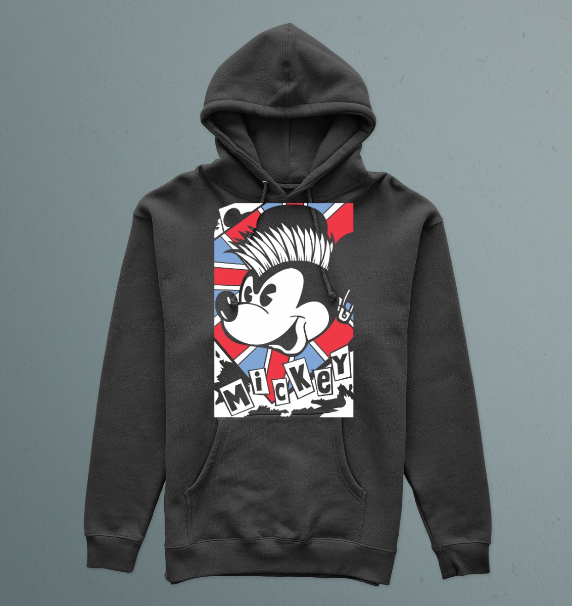 Canguro Mickey Punk Memoestampados - Imagen 2