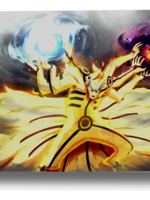 Cuadro Naruto, Uzumaki, Kurama 10 70x100 Mdf Memoestampados