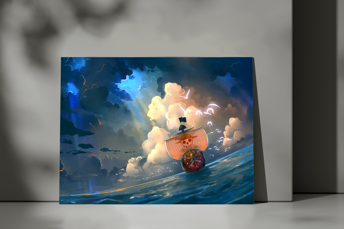 Cuadro 291 One Piece 7 30x40 Mdf Memoestampados - Imagen 3