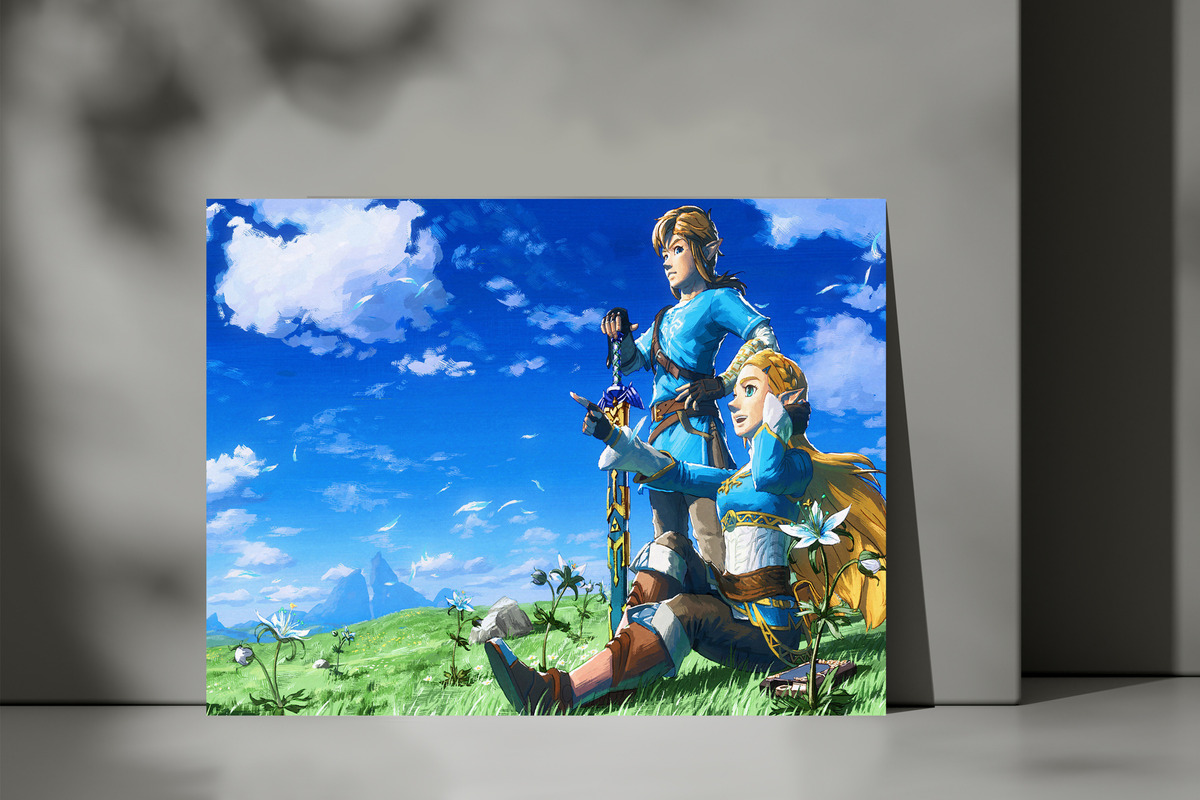 Cuadro Zelda 385 40x53 Mdf Memoestampados - Imagen 3
