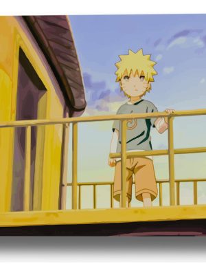 Cuadro Naruto Kids Niño 602 50x70 Mdf Memoestampados