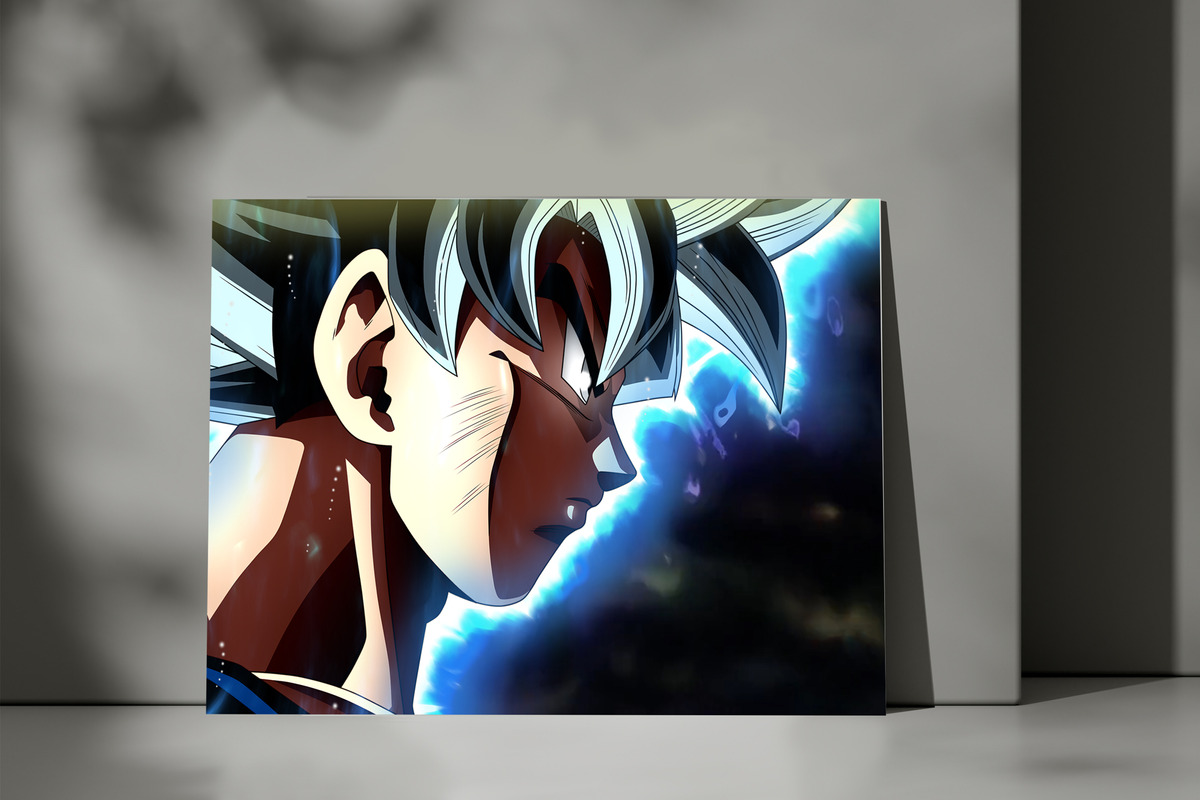 Cuadro Dragon Ball Z Goku 372 40x53 Mdf Memoestampados - Imagen 3