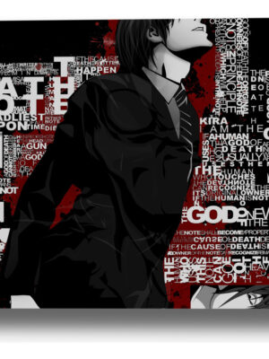 Cuadro 315 Death Note 30x40 Mdf Memoestampados