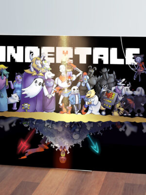 Cuadro Undertale 563 40x53 Mdf Memoestampados