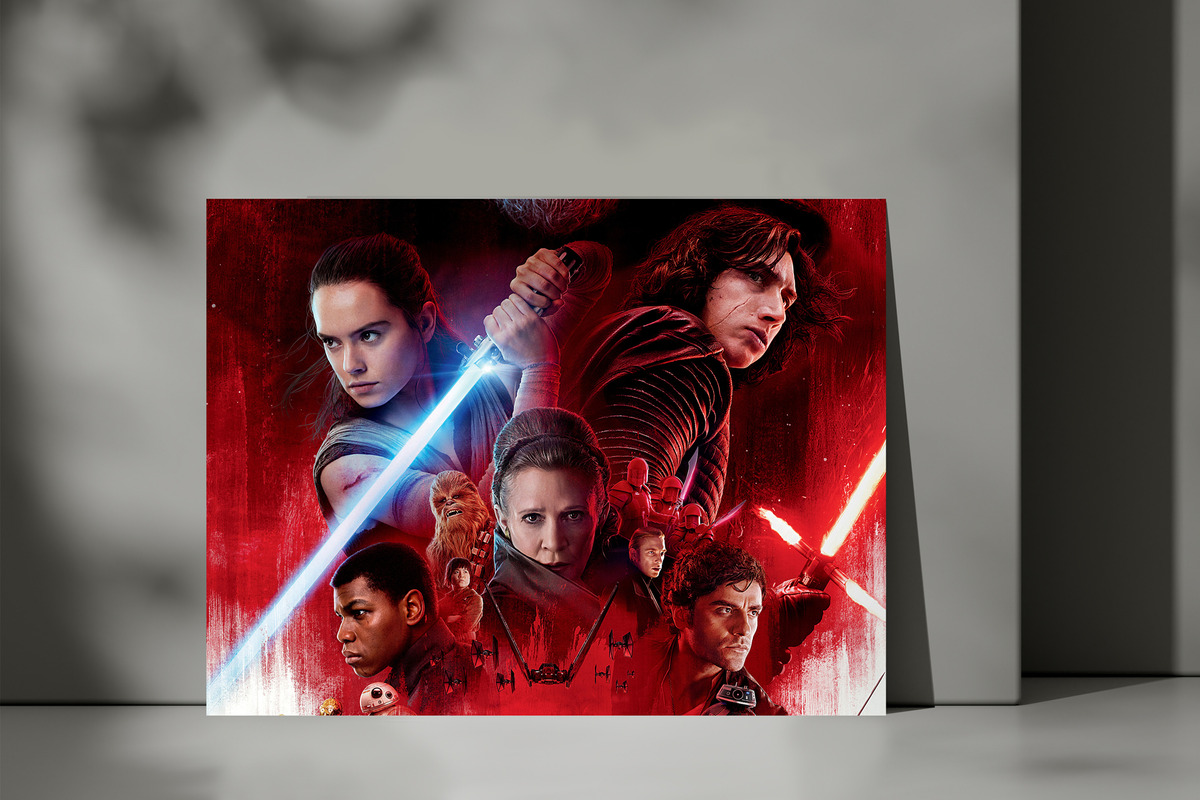 Cuadro Star Wars 405 70x100 Mdf Memoestampados - Imagen 3