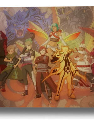Cuadro Naruto Uzumaki Shippuuden50 50x70 Mdf Memoestampados