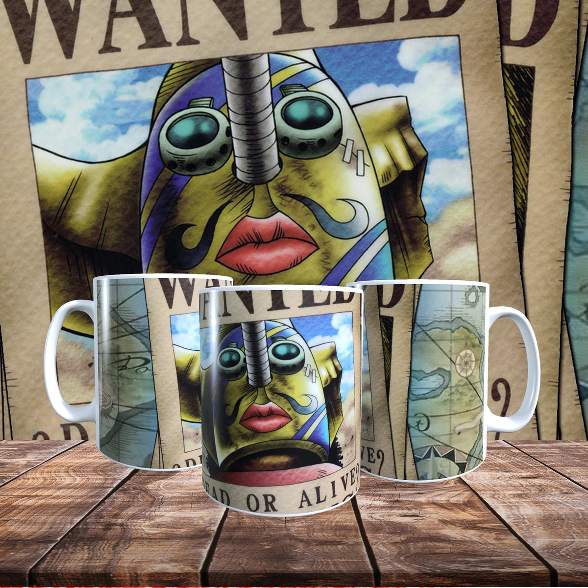 Taza Personalizada Diseño One Piece Serie Anime T466 - Imagen 5