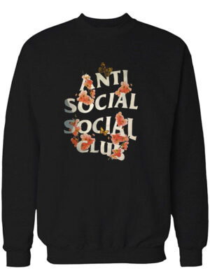 Buzo Antisocial Naranja Memoestampados